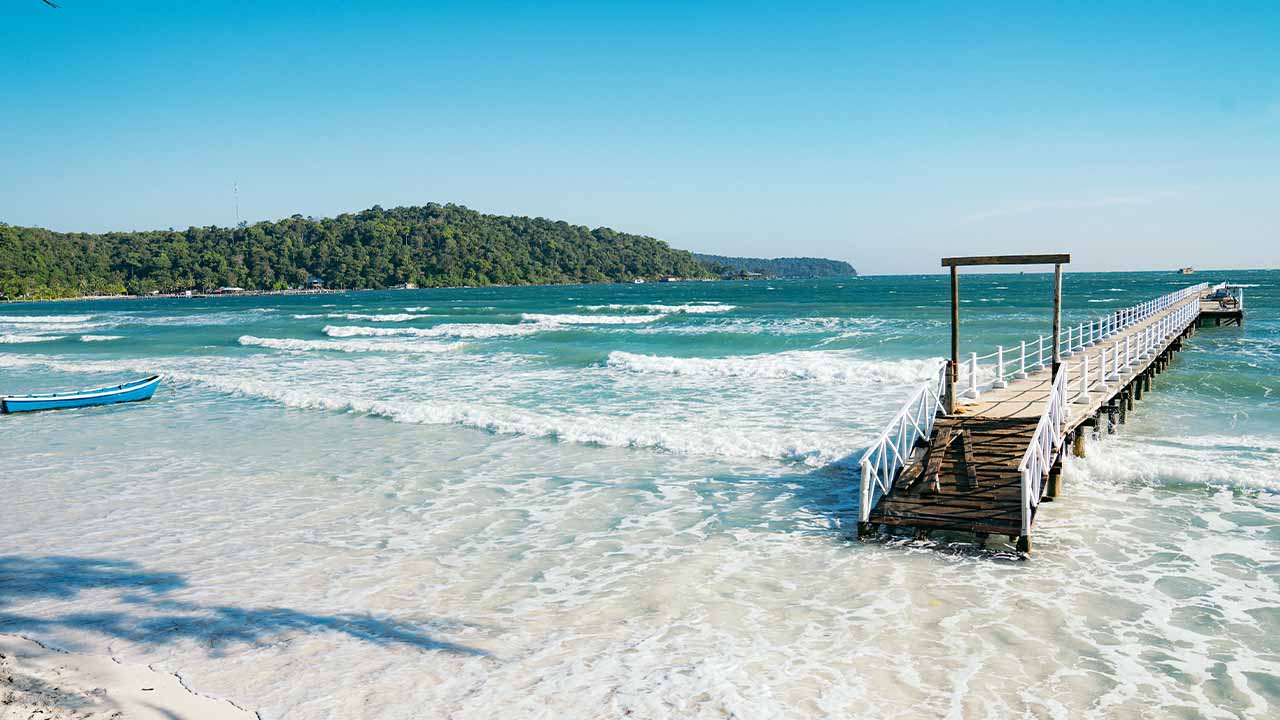 White Cambodia Beach Serva Travel